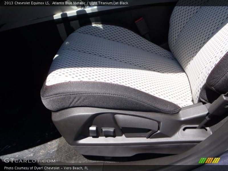 Atlantis Blue Metallic / Light Titanium/Jet Black 2013 Chevrolet Equinox LS