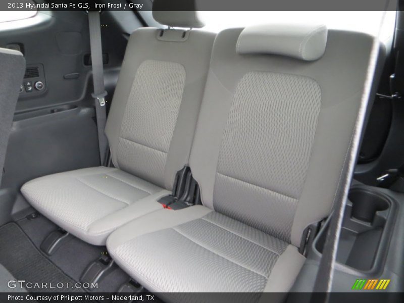 Rear Seat of 2013 Santa Fe GLS