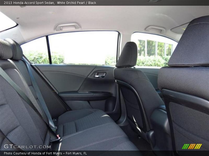 White Orchid Pearl / Black 2013 Honda Accord Sport Sedan