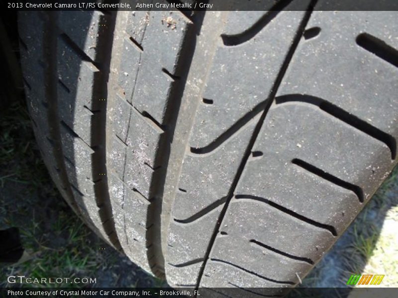 Ashen Gray Metallic / Gray 2013 Chevrolet Camaro LT/RS Convertible