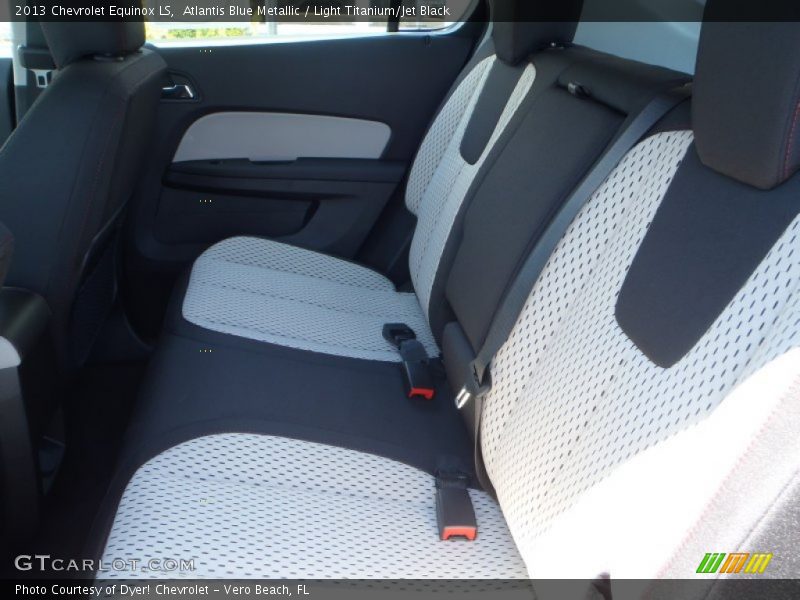 Atlantis Blue Metallic / Light Titanium/Jet Black 2013 Chevrolet Equinox LS