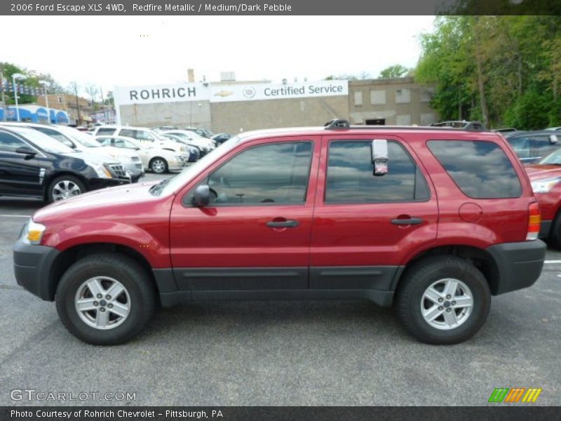 Redfire Metallic / Medium/Dark Pebble 2006 Ford Escape XLS 4WD