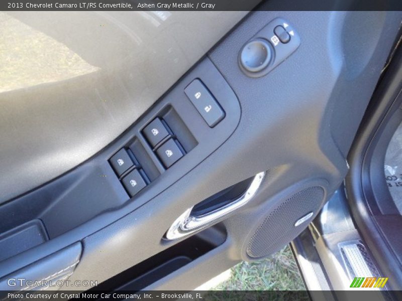 Ashen Gray Metallic / Gray 2013 Chevrolet Camaro LT/RS Convertible