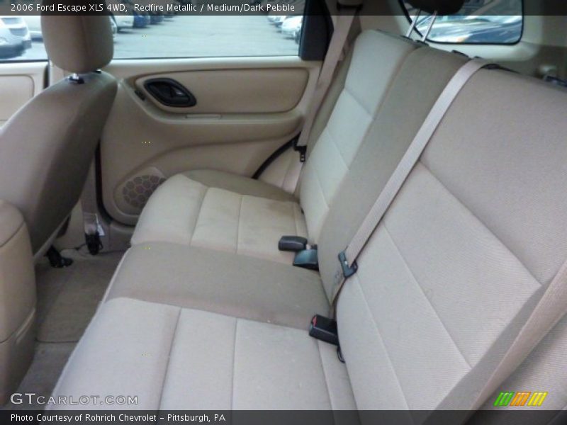 Rear Seat of 2006 Escape XLS 4WD
