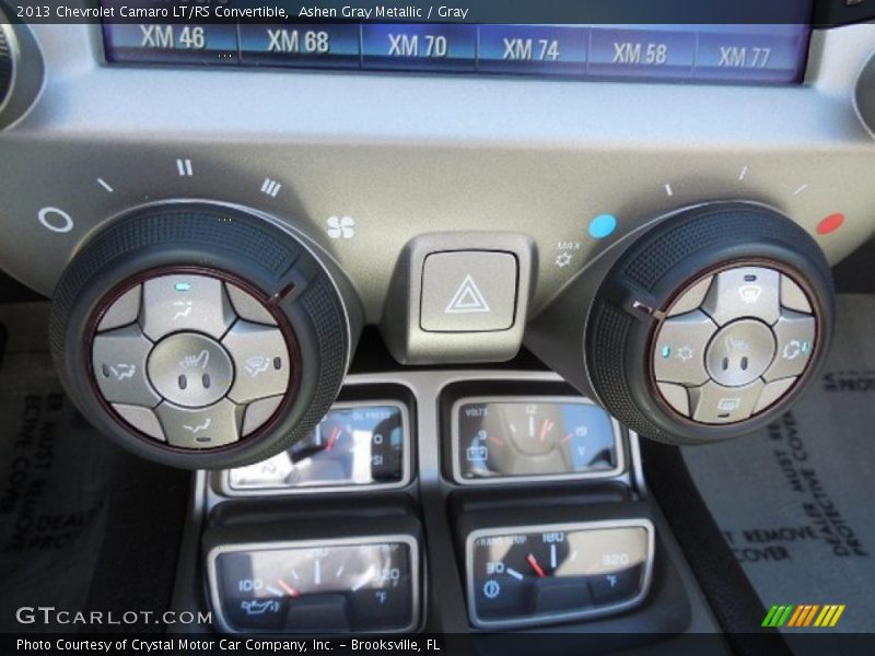 Ashen Gray Metallic / Gray 2013 Chevrolet Camaro LT/RS Convertible