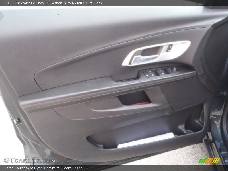Ashen Gray Metallic / Jet Black 2013 Chevrolet Equinox LS