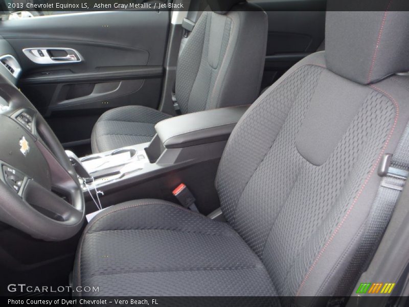 Front Seat of 2013 Equinox LS