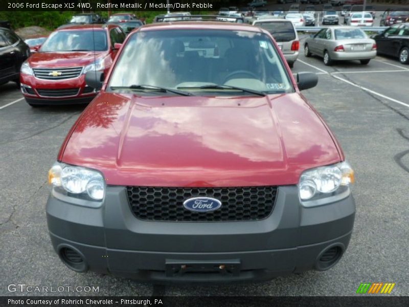 Redfire Metallic / Medium/Dark Pebble 2006 Ford Escape XLS 4WD