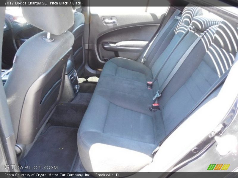 Pitch Black / Black 2012 Dodge Charger SE
