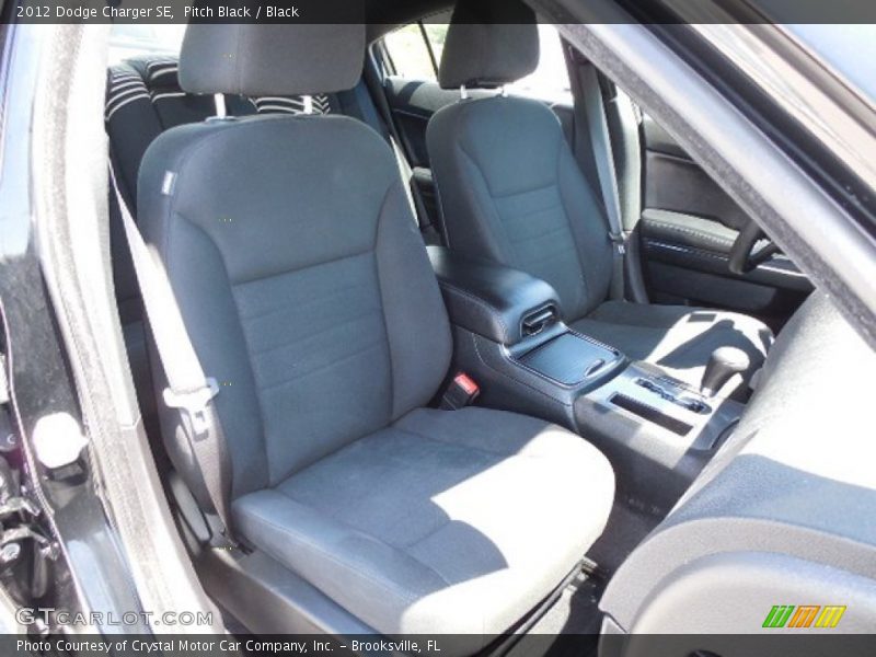 Pitch Black / Black 2012 Dodge Charger SE