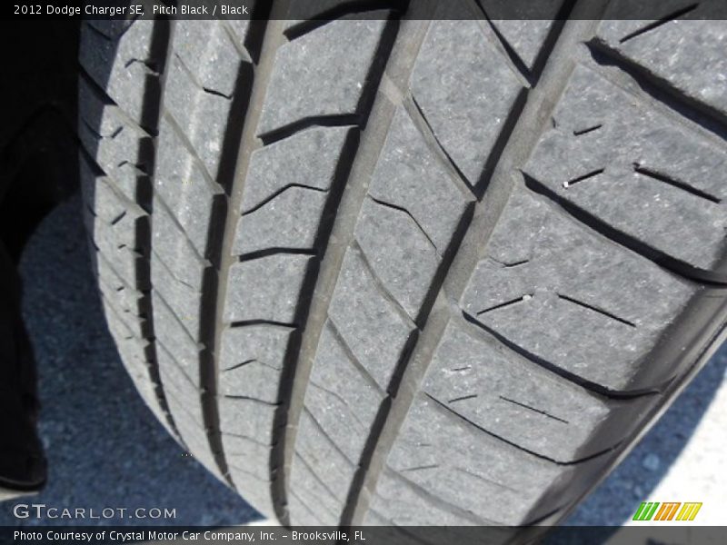 Pitch Black / Black 2012 Dodge Charger SE