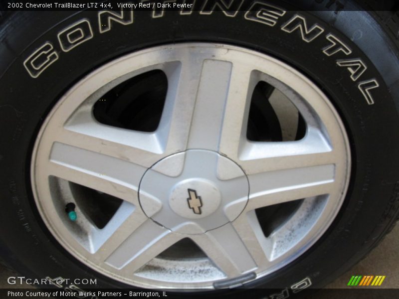 Victory Red / Dark Pewter 2002 Chevrolet TrailBlazer LTZ 4x4