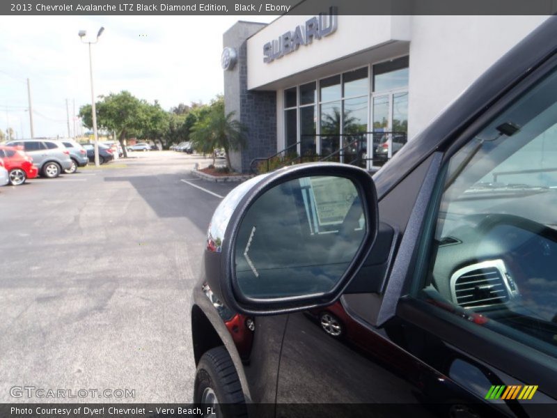 Black / Ebony 2013 Chevrolet Avalanche LTZ Black Diamond Edition