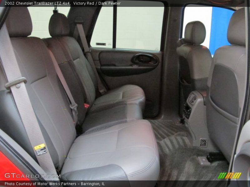 Victory Red / Dark Pewter 2002 Chevrolet TrailBlazer LTZ 4x4