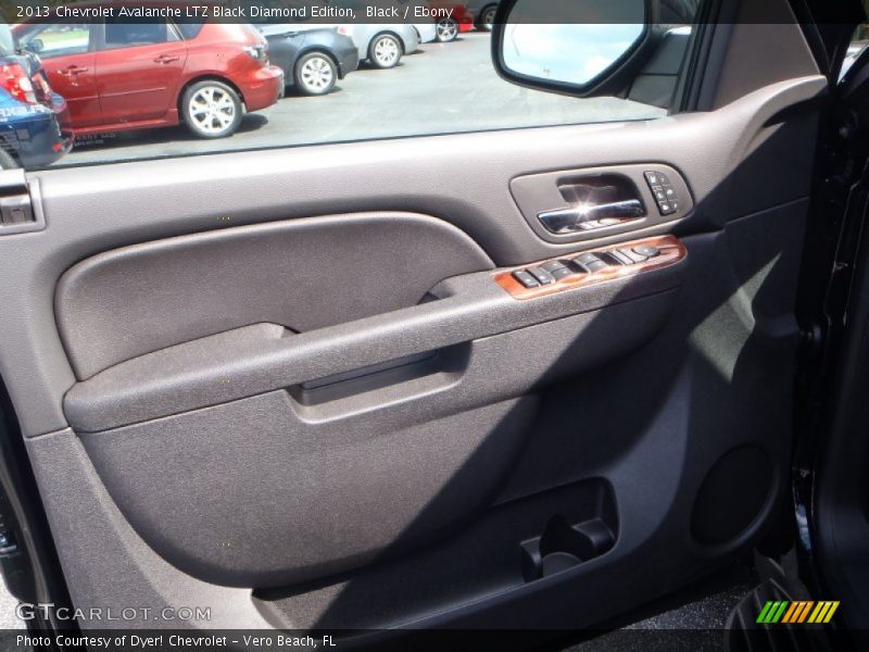 Black / Ebony 2013 Chevrolet Avalanche LTZ Black Diamond Edition