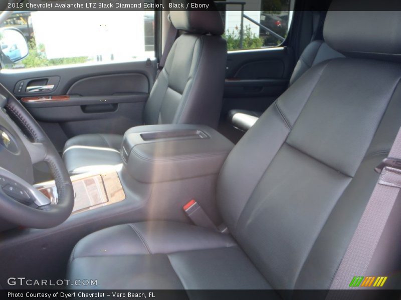 Black / Ebony 2013 Chevrolet Avalanche LTZ Black Diamond Edition