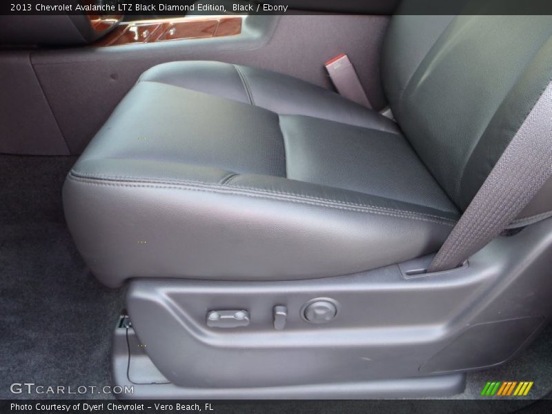 Black / Ebony 2013 Chevrolet Avalanche LTZ Black Diamond Edition