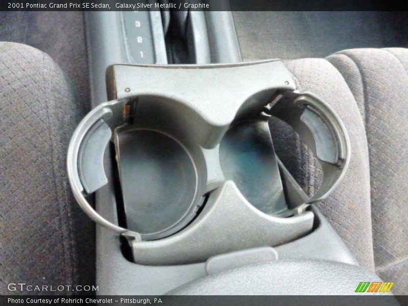 Galaxy Silver Metallic / Graphite 2001 Pontiac Grand Prix SE Sedan