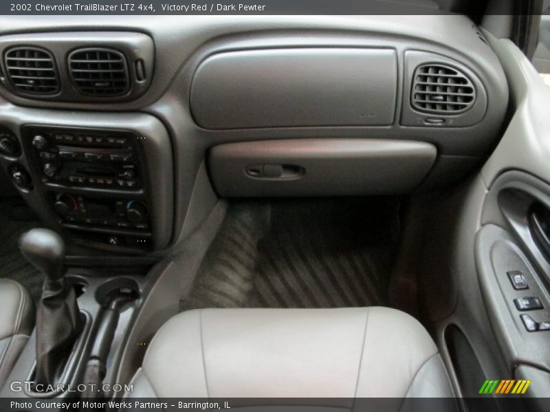 Victory Red / Dark Pewter 2002 Chevrolet TrailBlazer LTZ 4x4
