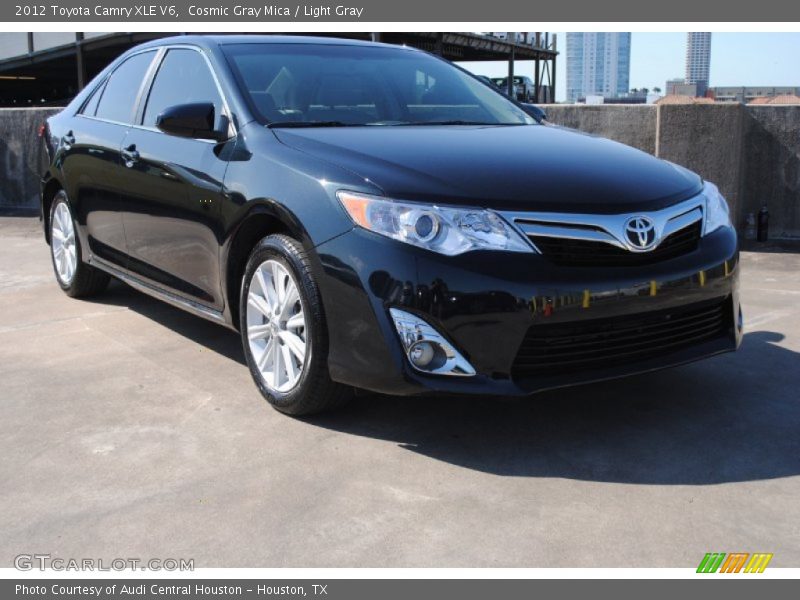 Cosmic Gray Mica / Light Gray 2012 Toyota Camry XLE V6