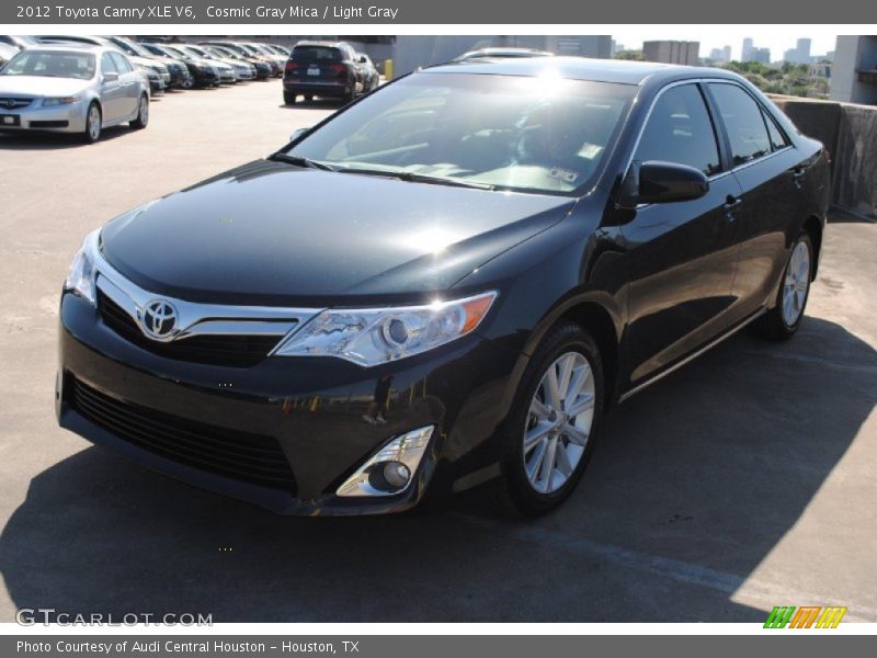 Cosmic Gray Mica / Light Gray 2012 Toyota Camry XLE V6