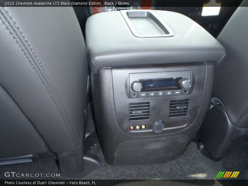 Black / Ebony 2013 Chevrolet Avalanche LTZ Black Diamond Edition