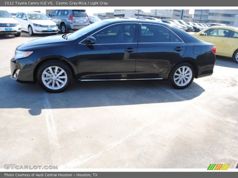 Cosmic Gray Mica / Light Gray 2012 Toyota Camry XLE V6
