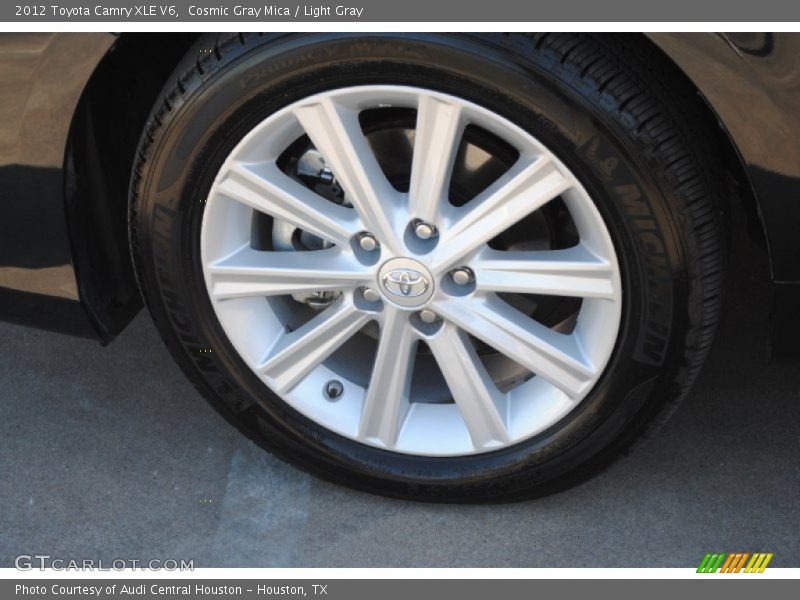 Cosmic Gray Mica / Light Gray 2012 Toyota Camry XLE V6