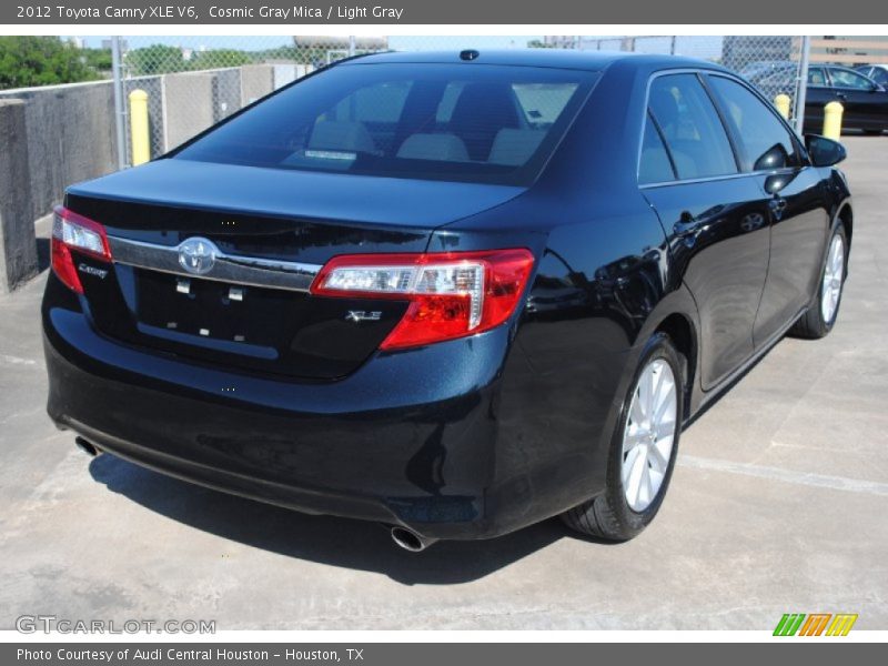 Cosmic Gray Mica / Light Gray 2012 Toyota Camry XLE V6