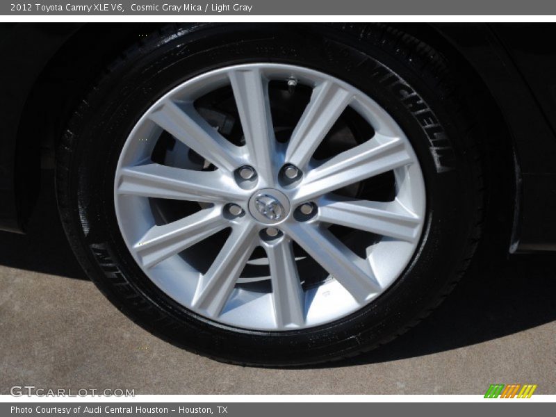 Cosmic Gray Mica / Light Gray 2012 Toyota Camry XLE V6