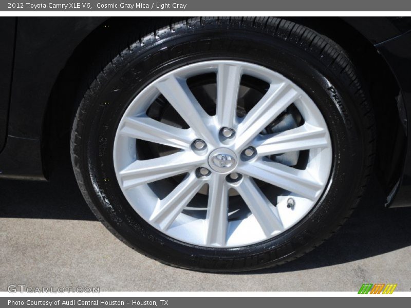 Cosmic Gray Mica / Light Gray 2012 Toyota Camry XLE V6