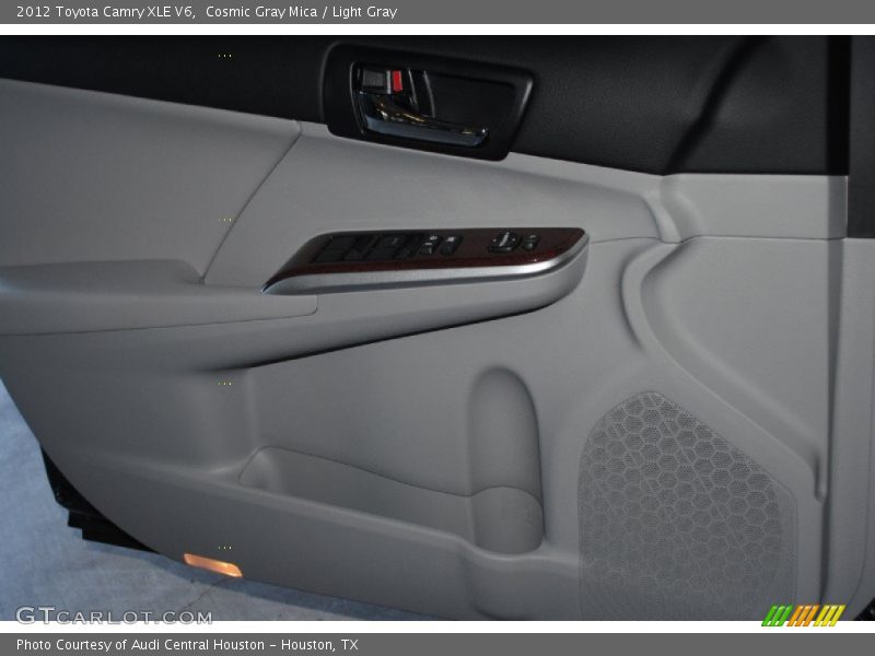 Cosmic Gray Mica / Light Gray 2012 Toyota Camry XLE V6