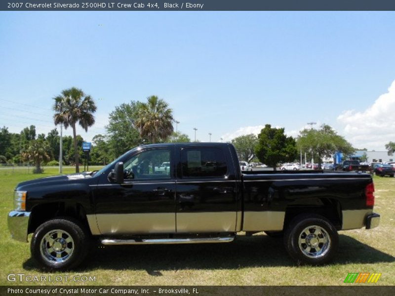 Black / Ebony 2007 Chevrolet Silverado 2500HD LT Crew Cab 4x4