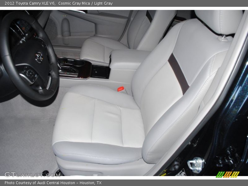  2012 Camry XLE V6 Light Gray Interior