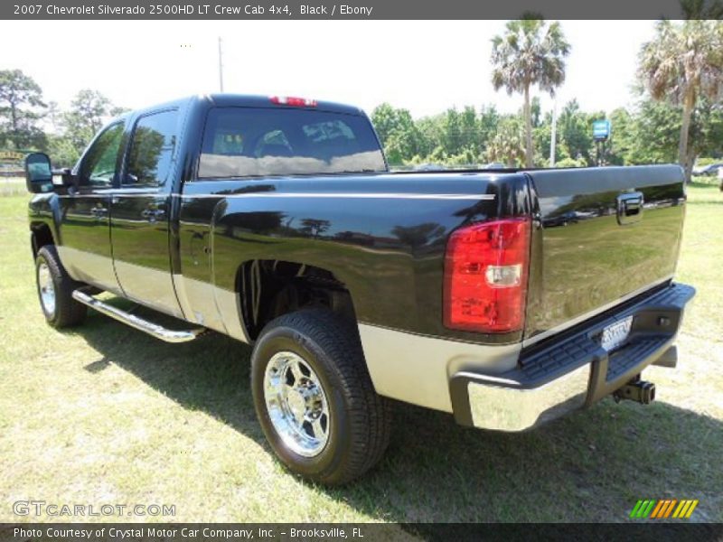 Black / Ebony 2007 Chevrolet Silverado 2500HD LT Crew Cab 4x4