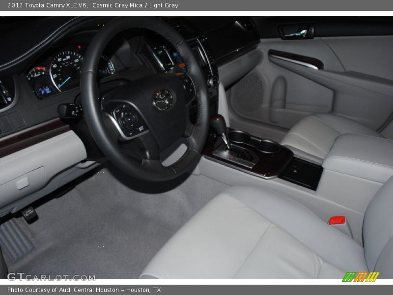 Cosmic Gray Mica / Light Gray 2012 Toyota Camry XLE V6