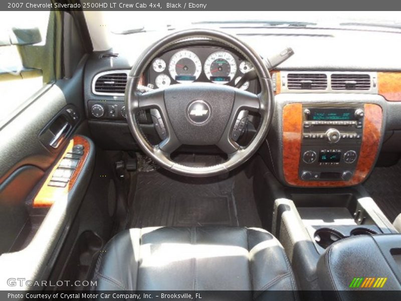 Black / Ebony 2007 Chevrolet Silverado 2500HD LT Crew Cab 4x4