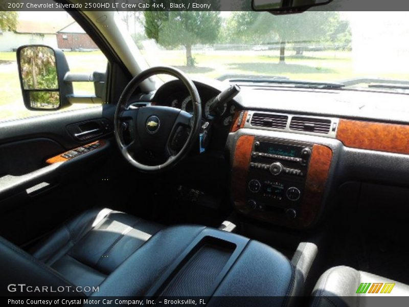 Black / Ebony 2007 Chevrolet Silverado 2500HD LT Crew Cab 4x4