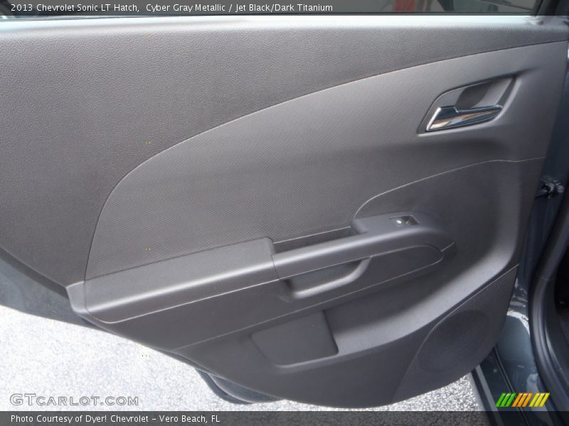 Cyber Gray Metallic / Jet Black/Dark Titanium 2013 Chevrolet Sonic LT Hatch