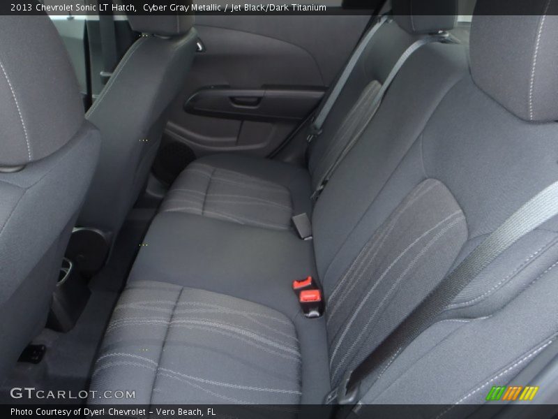 Cyber Gray Metallic / Jet Black/Dark Titanium 2013 Chevrolet Sonic LT Hatch