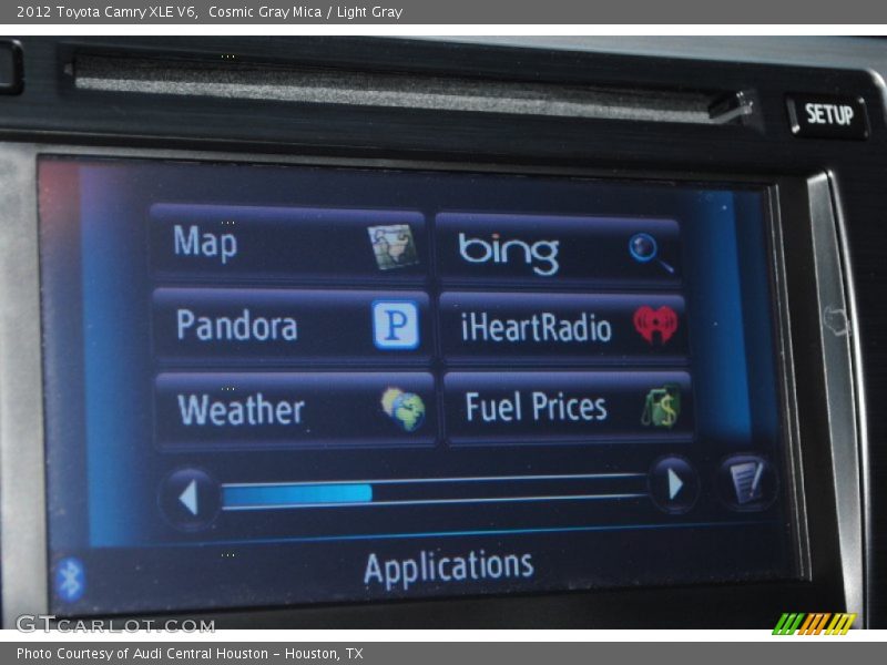 Cosmic Gray Mica / Light Gray 2012 Toyota Camry XLE V6