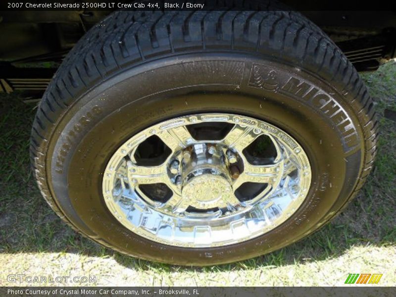 Black / Ebony 2007 Chevrolet Silverado 2500HD LT Crew Cab 4x4
