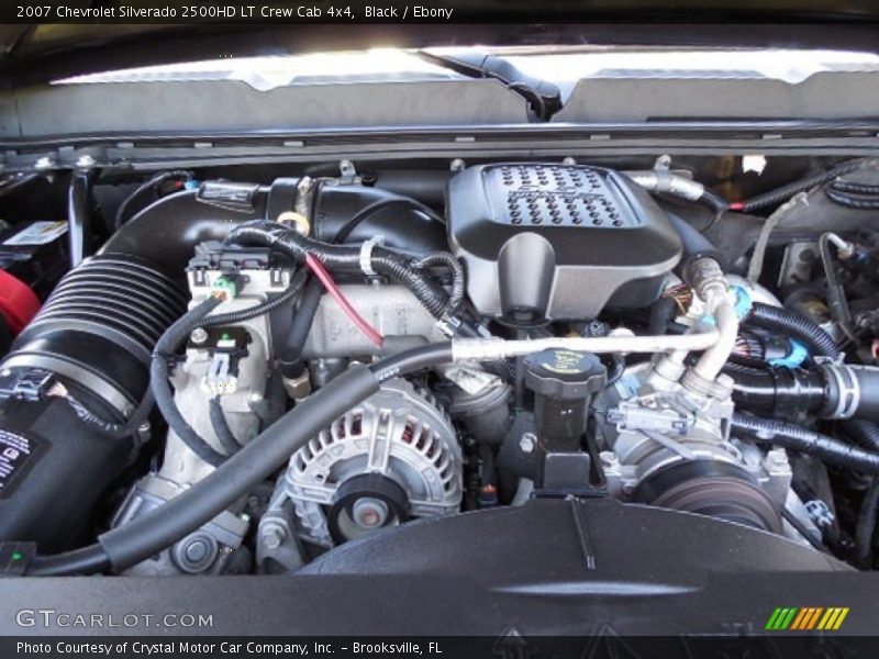 Black / Ebony 2007 Chevrolet Silverado 2500HD LT Crew Cab 4x4