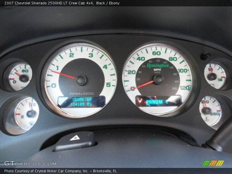 Black / Ebony 2007 Chevrolet Silverado 2500HD LT Crew Cab 4x4