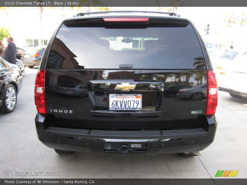 Black / Ebony 2010 Chevrolet Tahoe LT