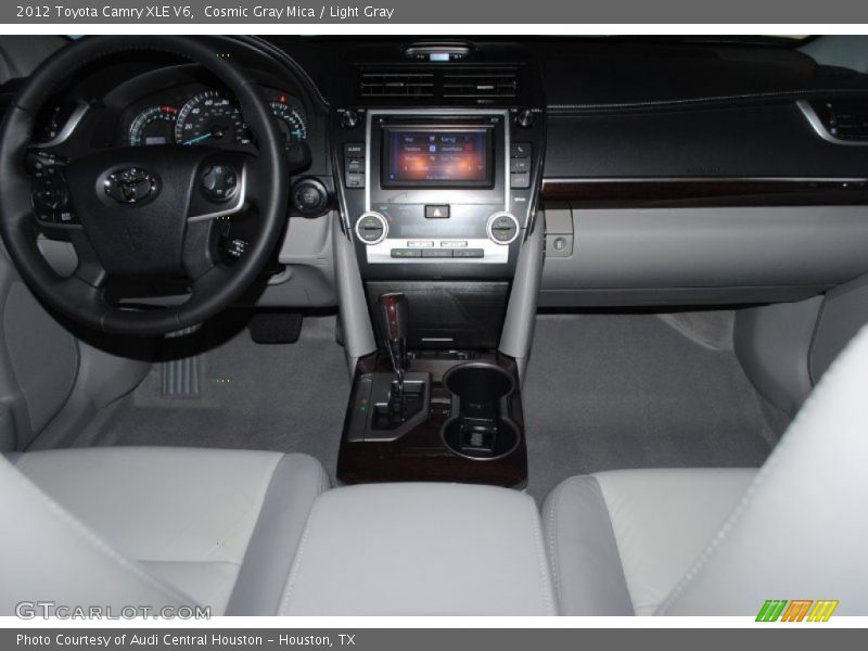 Cosmic Gray Mica / Light Gray 2012 Toyota Camry XLE V6