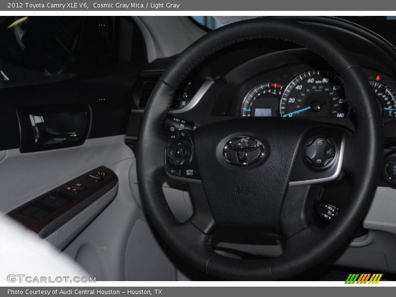 Cosmic Gray Mica / Light Gray 2012 Toyota Camry XLE V6