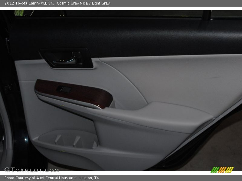 Cosmic Gray Mica / Light Gray 2012 Toyota Camry XLE V6