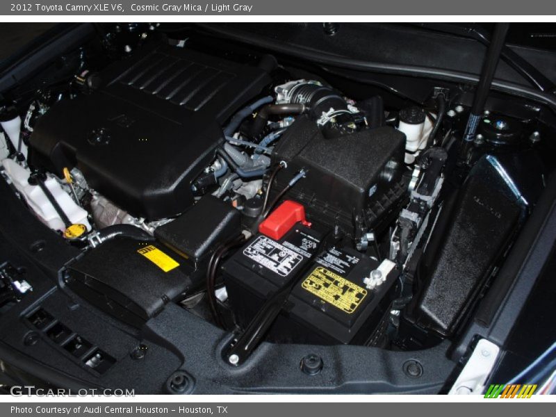 Cosmic Gray Mica / Light Gray 2012 Toyota Camry XLE V6