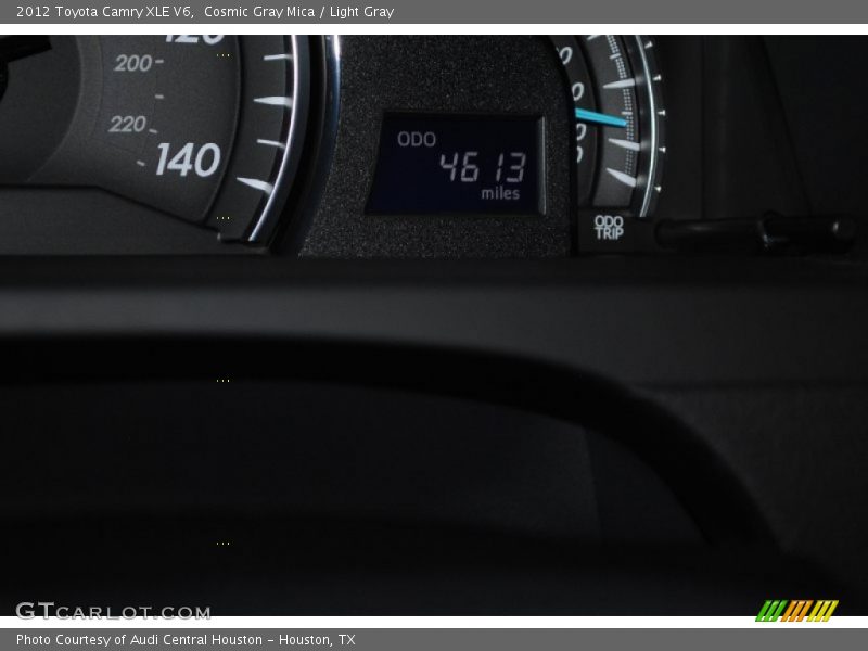 Cosmic Gray Mica / Light Gray 2012 Toyota Camry XLE V6